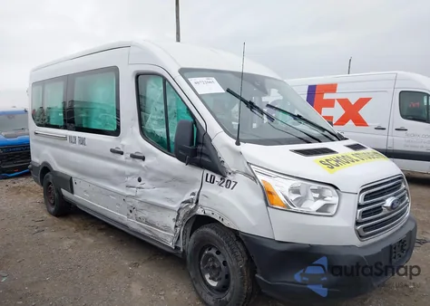 2019 Ford Transit-350 Xlt из США, поврежденный, VIN 1FBAX2CM8KKB05486